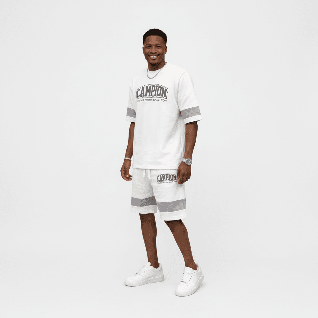 Ensemble t-shirt et short Campion